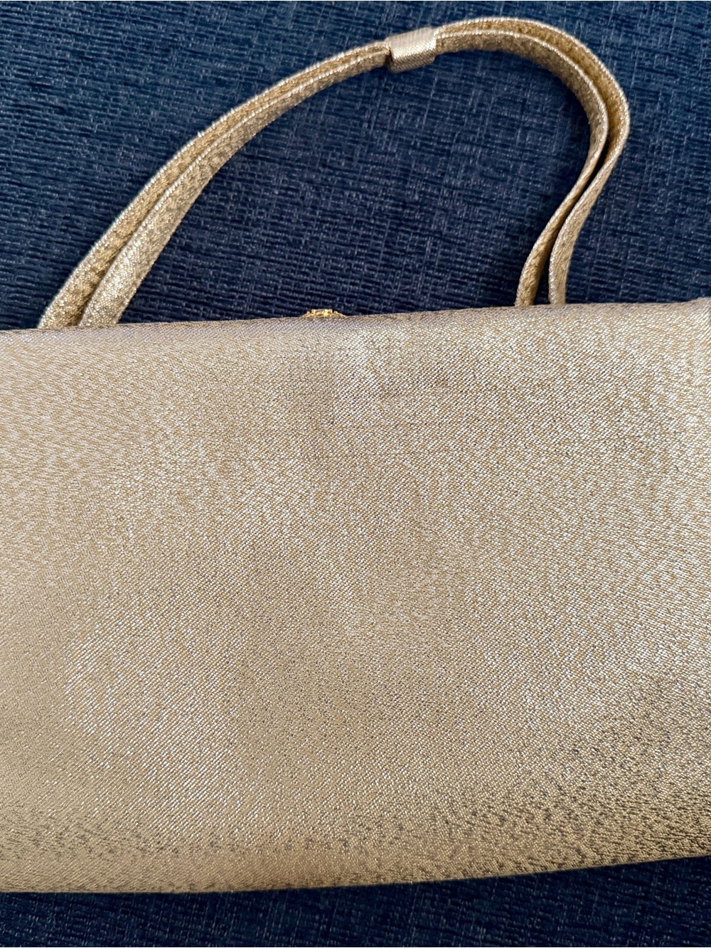 Vintage After Five Metallic Gold Evening Purse By Lowy & Mund
Decorative Clasp